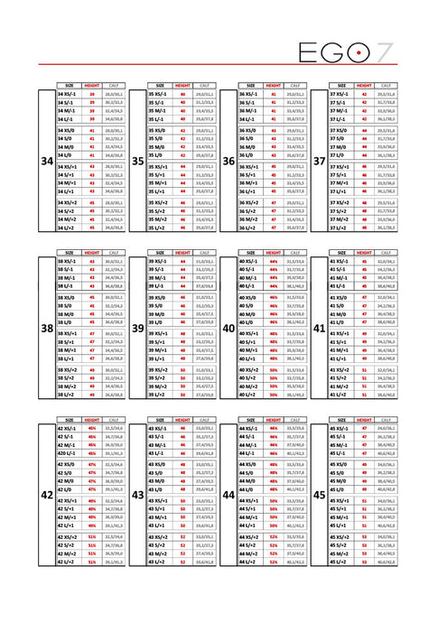 EGO7 – Bottes Aries – Pointures 42-43-44-45