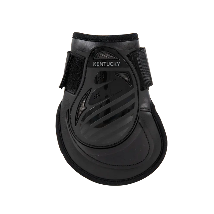 Kentucky protège boulet avec protection paturon intégrée. couleur noire, vendue chez fouilhoux.
