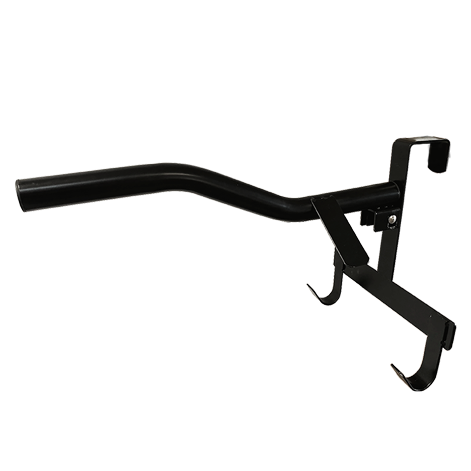 Porte-selle avec rack pliant