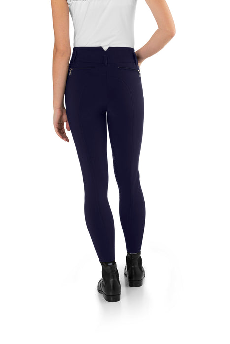 Pantalon de cheval Ego 7, taille haute, coupe en V de derrière pour plus de confort. vendu par sellerie Fouilhoux