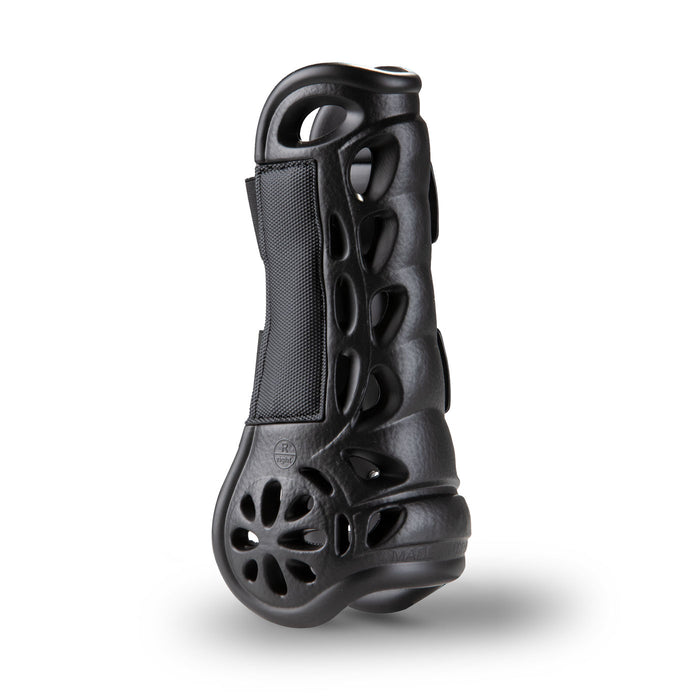 Gu^tre noire pour chevaux, marque Gatusos. Légère et aérée. N'échauffe pas les tendons