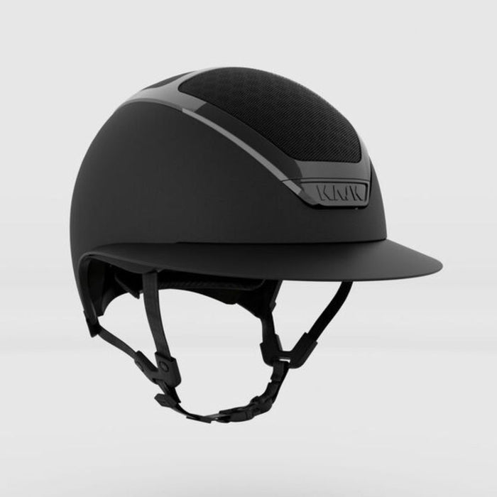 Bombe femme cavalière Kask Black Lady Chrome. Couleur Noire. Vendue Par sellerie FOuilhoux