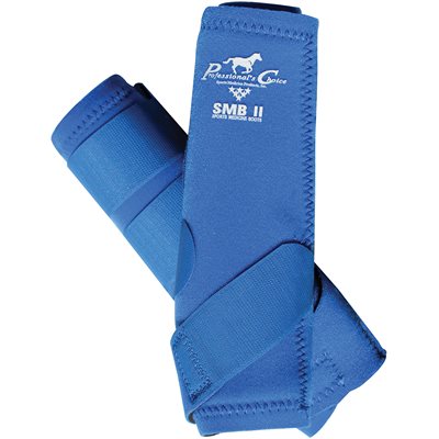 Pro Choice, guêtres intégrale pour protéger les membres du cheval et soutenir les tendons. modèle bleu.