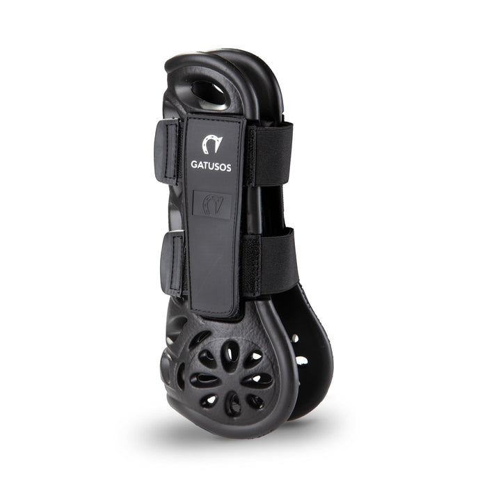 guêtre protège tendons pour chevaux Gatusos, vendue par sellerie Fouilhoux Fontainebleau.