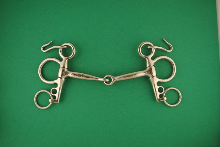 Mors pelham brisé inox petites branches