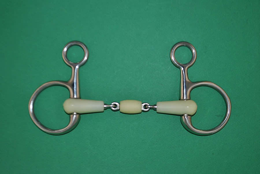 Mors Baucher résine double brisure