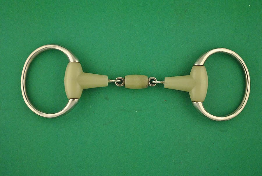 Mors à olive résine double brisure