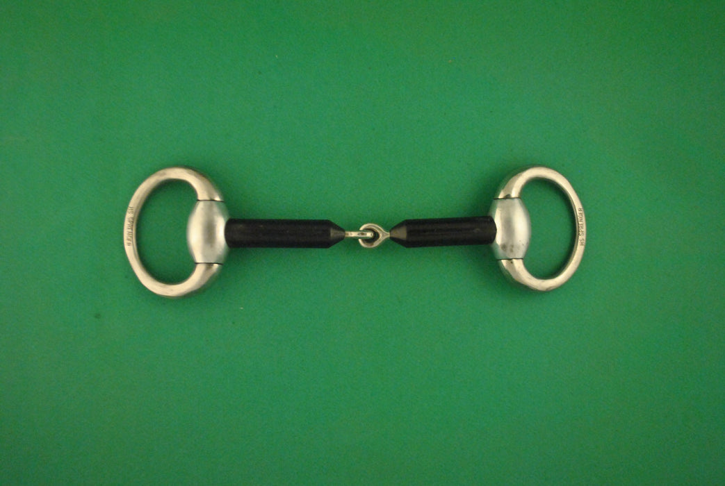 Mors à olive simple brisure canon en nylon dit "Carbone"
