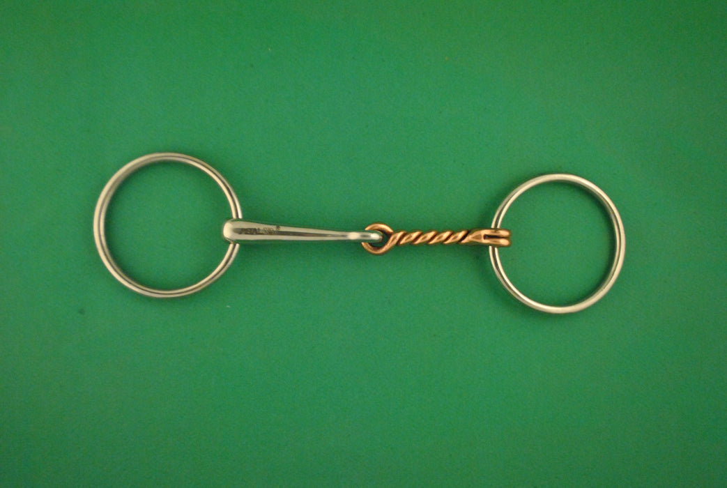 Mors simple 1/2 torsadé débraqueur