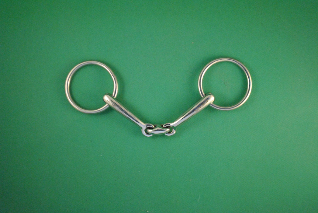 Mors de filet inox dble brisure