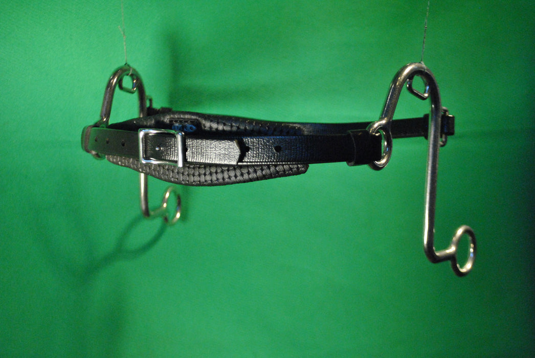 Hackamore branche inox nez réglabe en Biotane