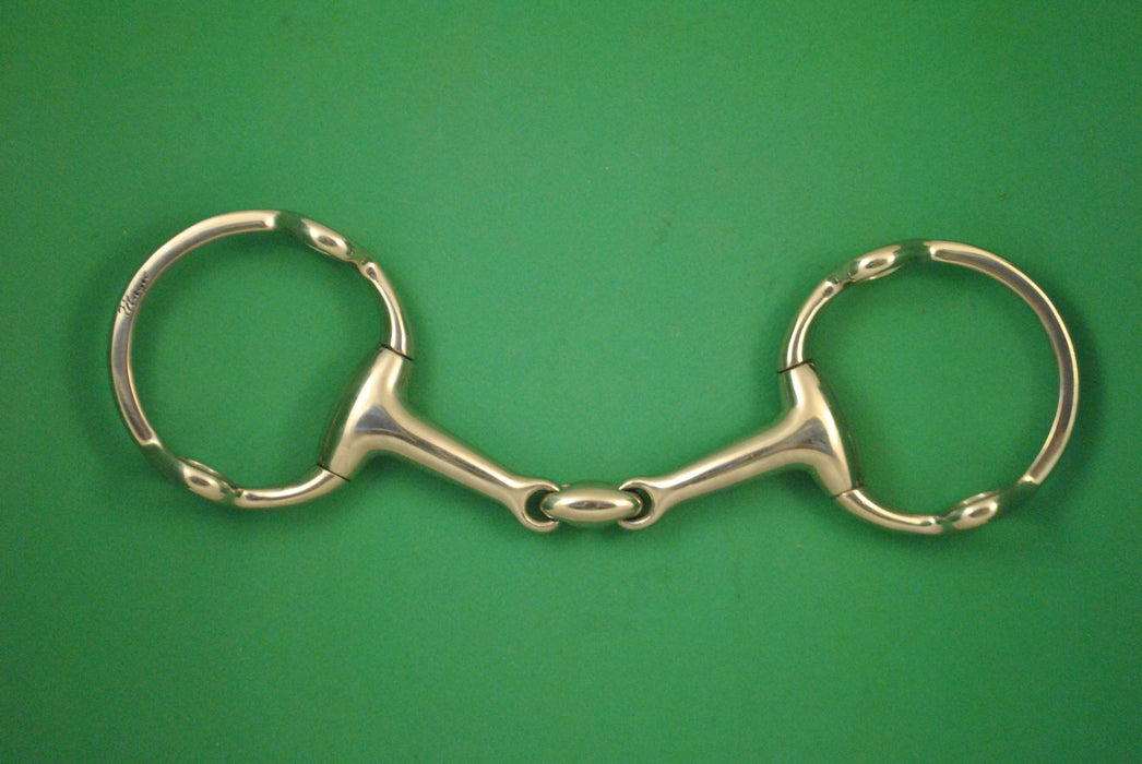 Mors releveur double brisure à olive bloquant