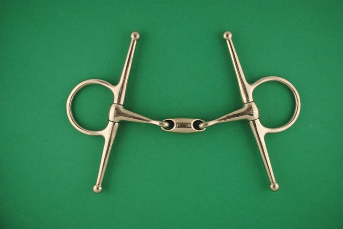 Mors à aiguille dble brisure inox plein