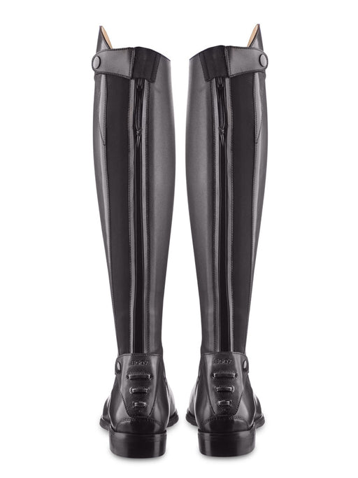EGO7 - Bottes en cuire Orion, made in Italy. Noir. Idéales saut d'obstacle.