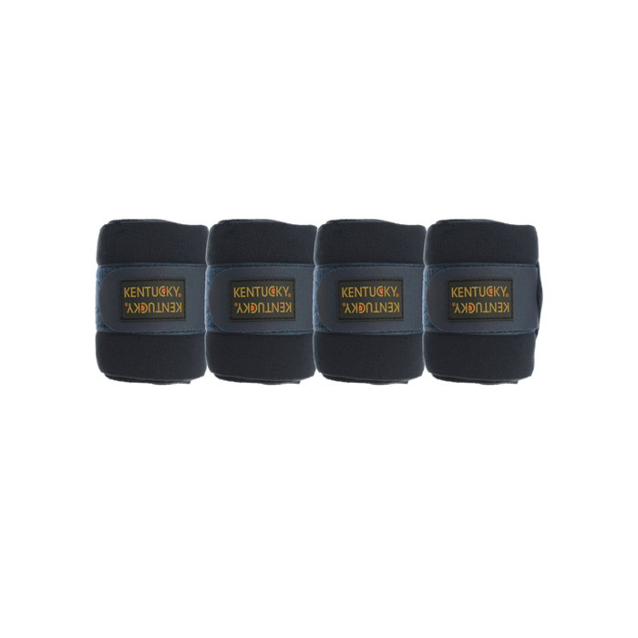 Bandes de polo Kentucky bleue foncé anti boulochage