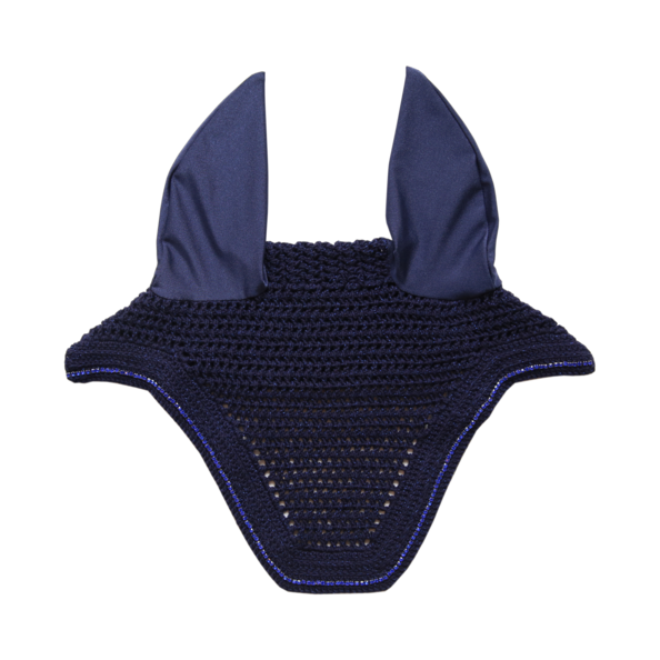 Kentucky bonnet Wellington sparkling navy avec galon en strass. Couleur Bleue marine