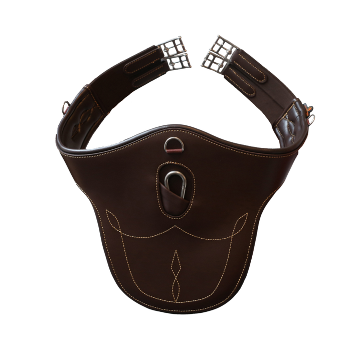 Sangle bavette en cuir Kentucky