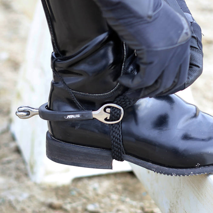 METALAB - Éperons Soft touch horizontal - Grosse roulette