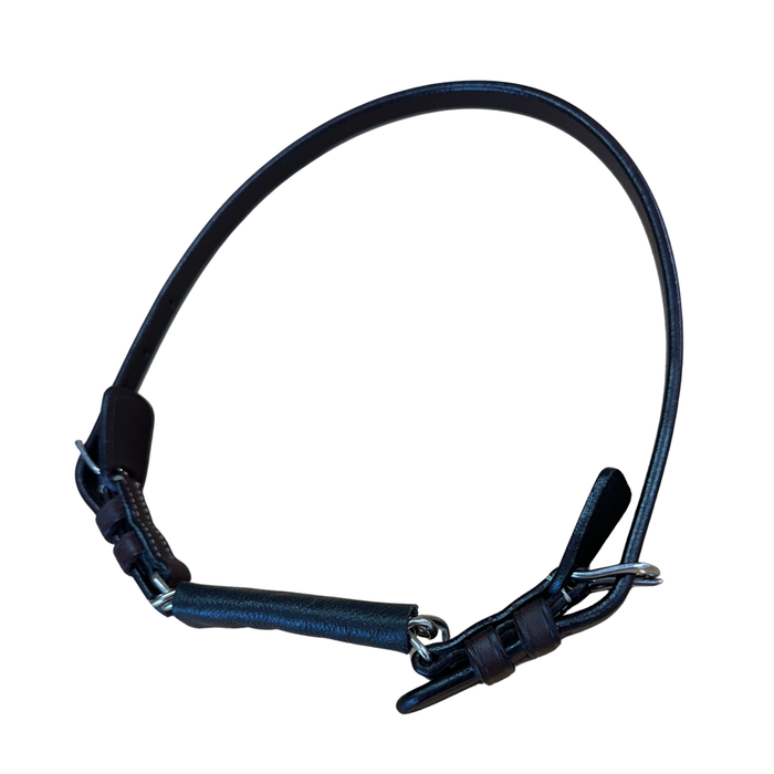 FOUILHOUX - Noseband Chaine emballée cuir
