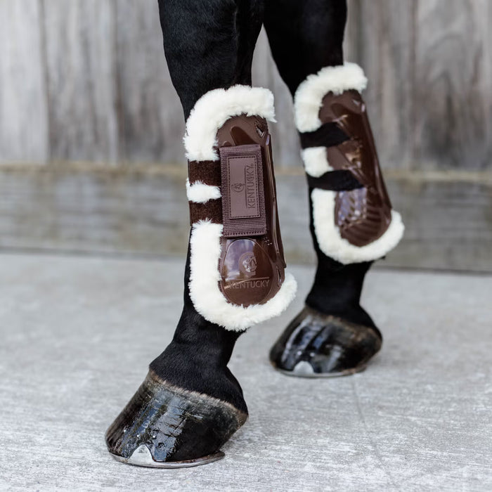 KENTUCKY - Guêtre Velcro mouton vegan
