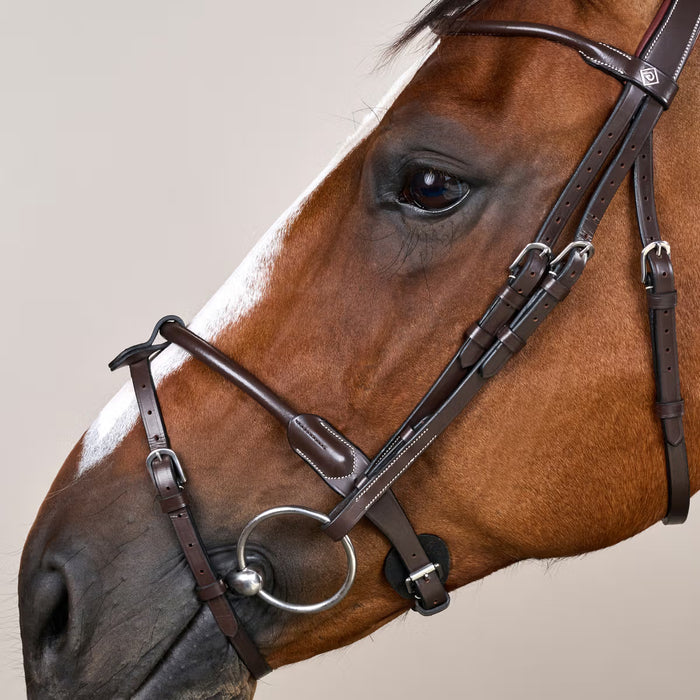 Dy'on - Bridon en cuir rond