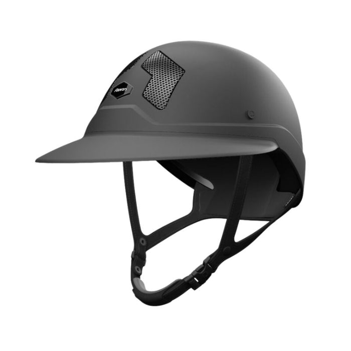 Casque d'équitation Flex On Armet Angel dark mar noir pour femme, vendu par Fouilhoux Fontainebleau visière polo