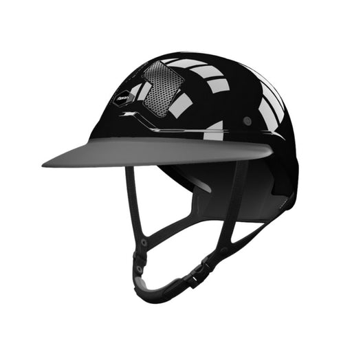 Casque d'équitation Flex On Armet Angel star shine brillant noir pour femme, vendu par Fouilhoux Fontainebleau