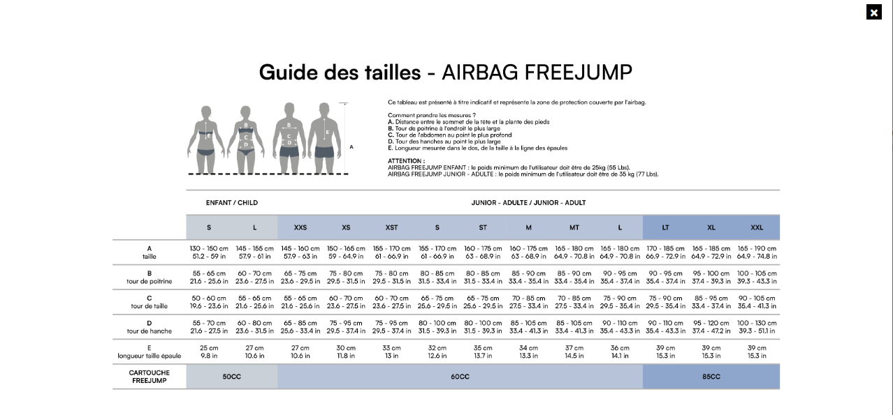 FREEJUMP - Airbag