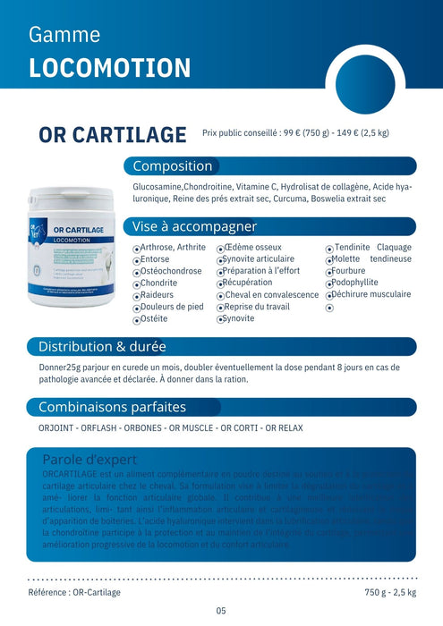 OR-VET - Or Cartilage
