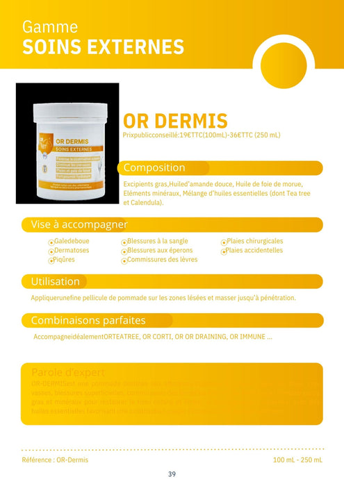 OR VET - Or Dermis