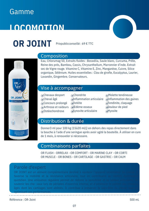 OR-VET - Or Joint