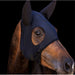 Bonnet anti stress cheval de Lamicell, Titanium avec oreille. Modèle masque COME BEST pour cheval stressé et ancieux en concours 