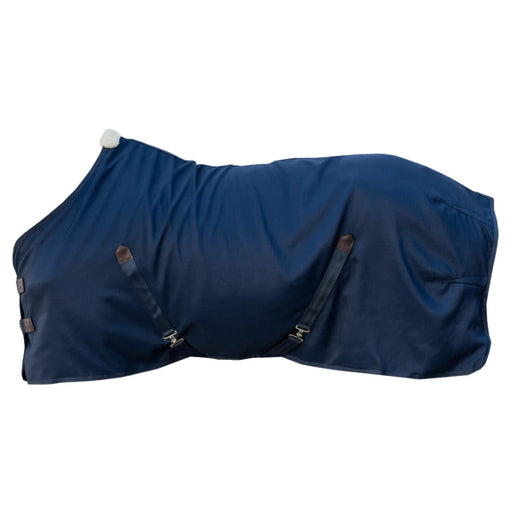 Couverture chemise d'écurie pour cheval, 0g de chez Kentucky Horseware, modèle classique. Couleur bleue marine. 