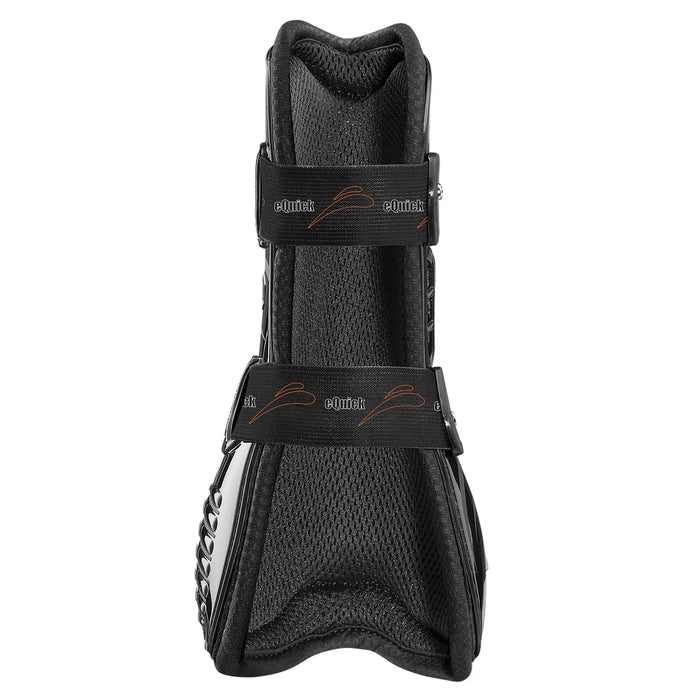 guêtre pour chevaux equick legend airshock, en tissus mesh aéré et ultra légère pour la protection des membres des chevaux en CSO. Vendue par fouilhoux fontainebleau