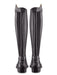 EGO7 - Bottes d'équitation Ariès en cuir noir. Demi mesures et avec un élastique, elles permettent un ajustement parfait pour close contact avec le cheval. 