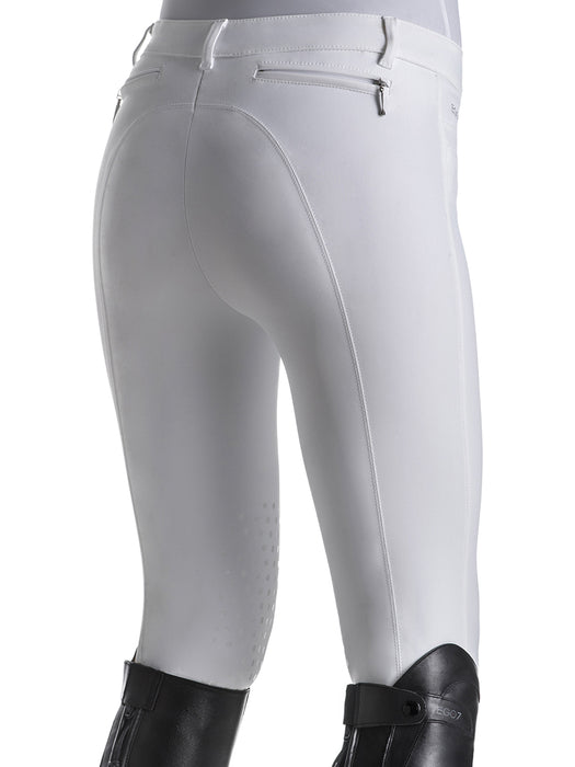 Pantalon femme Jumping EJ - EGO7 - Blanc arrière poche et grip