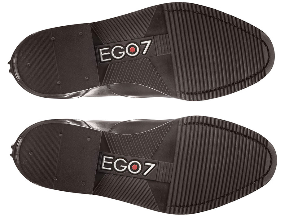 EGO7 - Bottes déquitation, semelle en caoutchouc resistantes et impérméables cousues mains en Italie. 